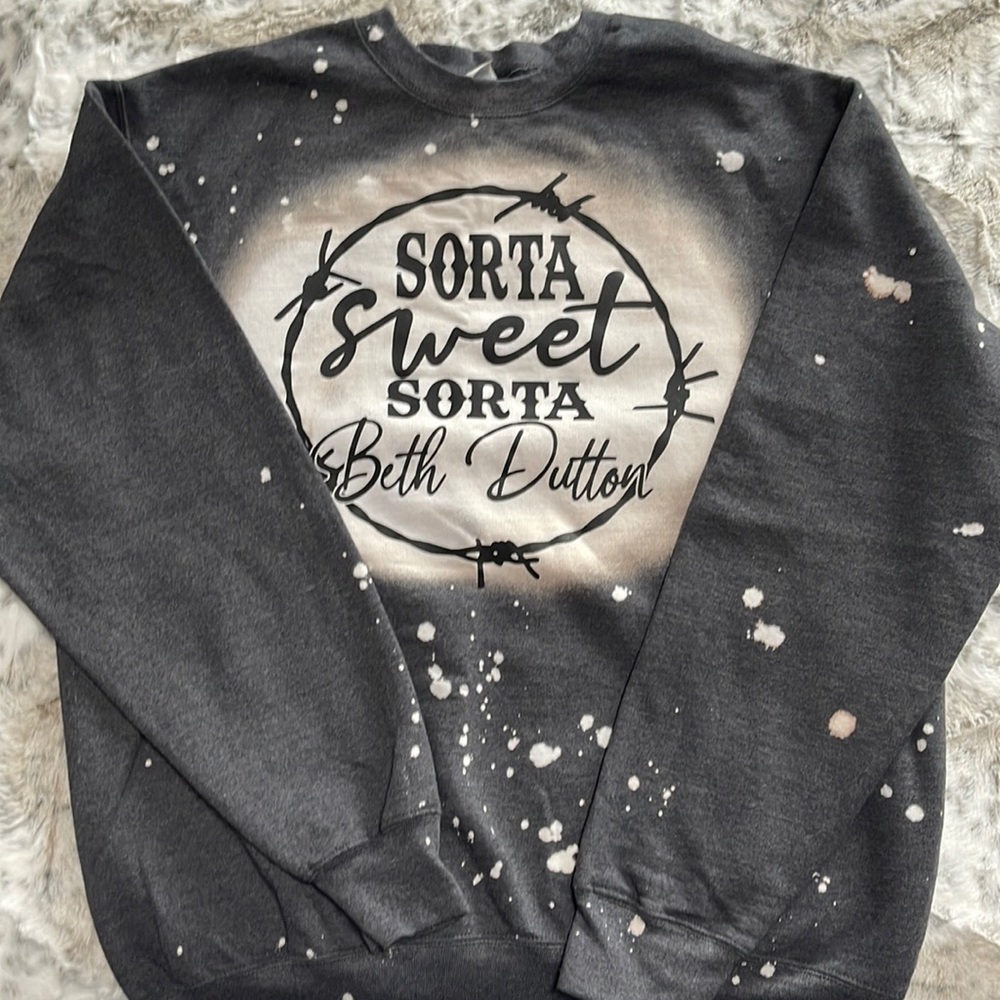 Yellowstone themed sweatshirt